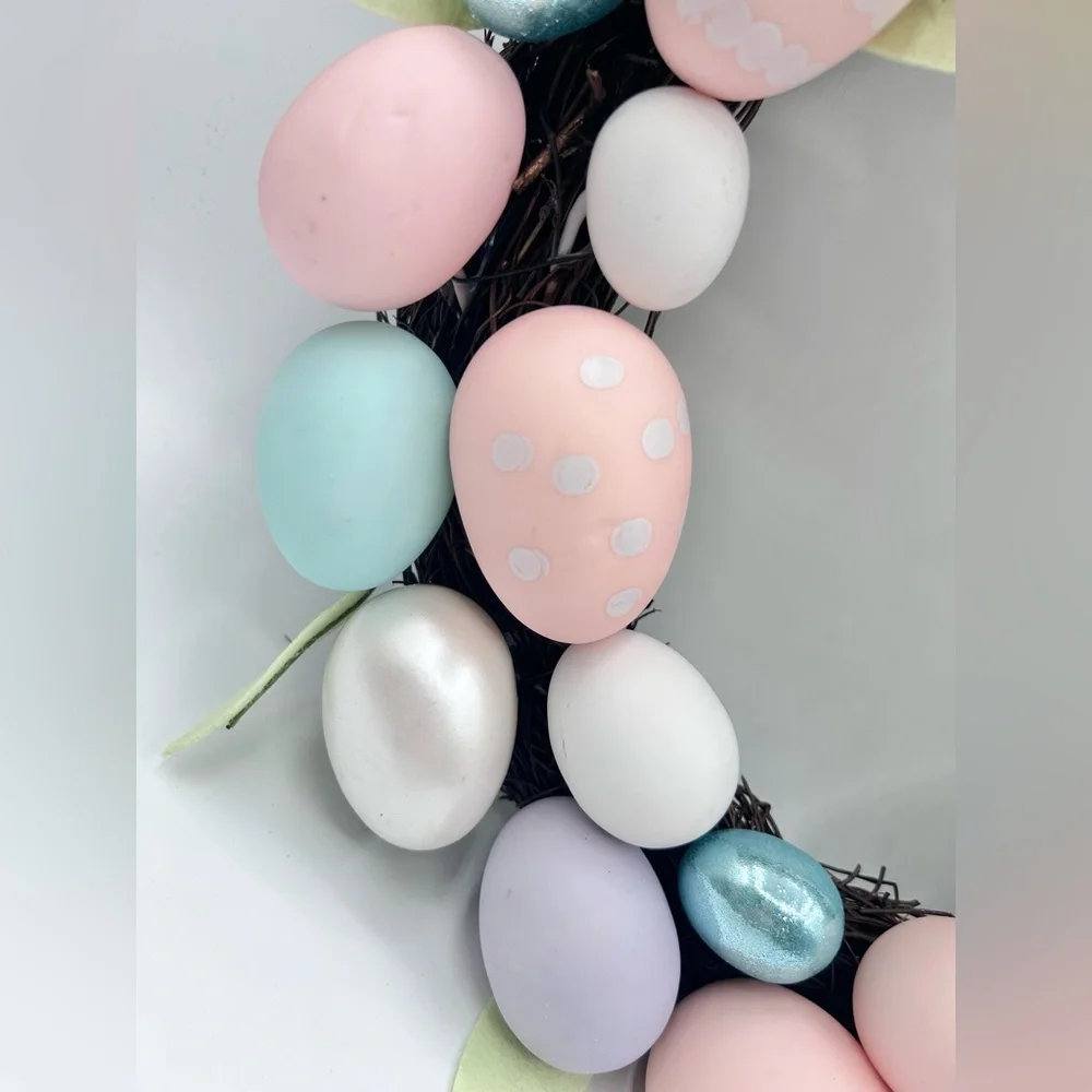 Target Spritz Easter Egg Wreath Spring Garden Wall Farmhouse 14